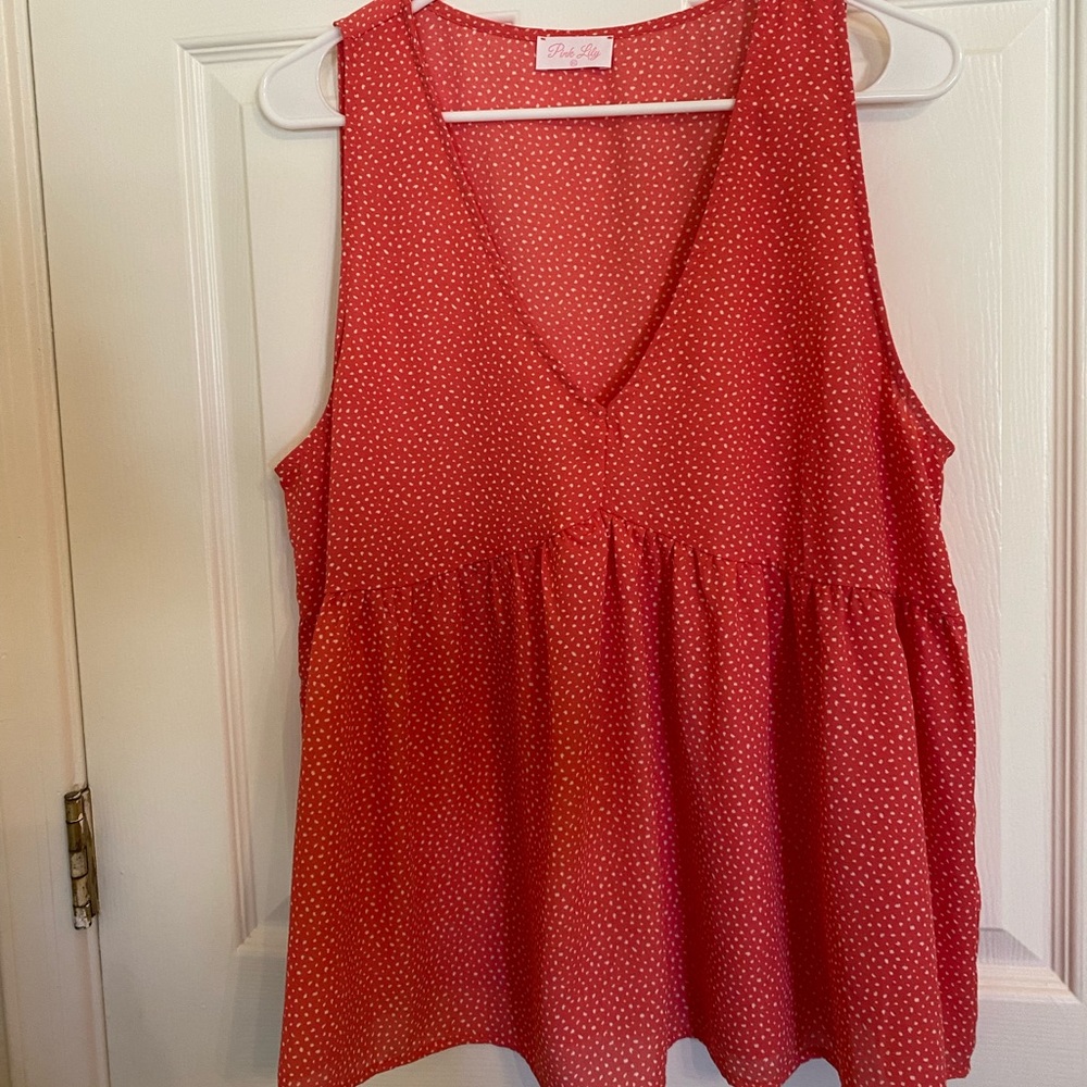Pink Lily Blouse